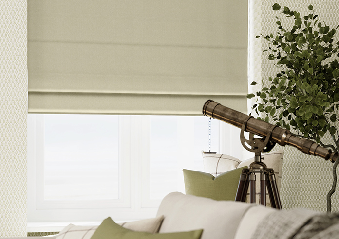 Blenheim, Cornsilk - Twist&Fit Roman Blind - Image 5